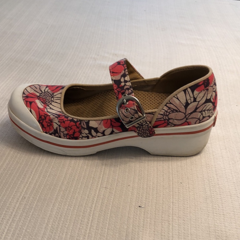 Dansko Valerie Floral canvas Mary Jane clogs - Picture 5 of 8